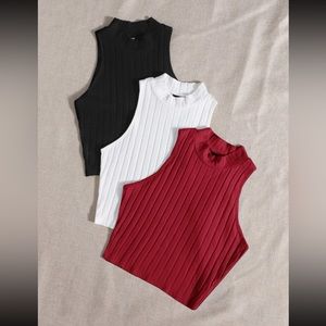 Black, Red wine and white